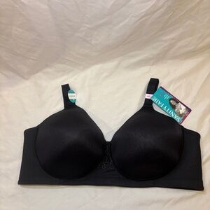 Vanity Fair Wire Free Bra Beauty 44D Full Figure Back Smoothing Style 71380 New